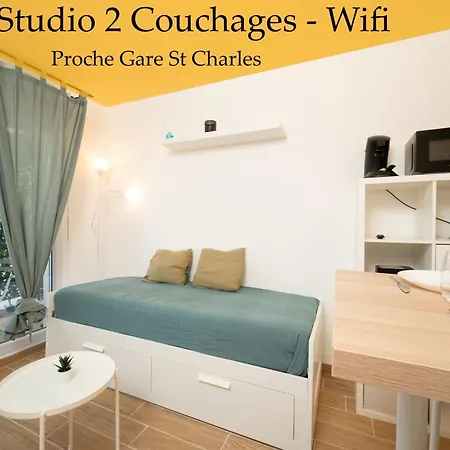 Apartment Equipe A 6min De La Gare St Charles Marseille
